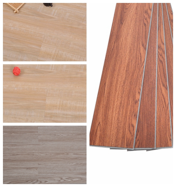 Suelo de madera del vinilo de la lamina de la prenda impermeable de la