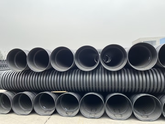 GKBM Greenpy SN2 SN4 HDPE PE Double Wall Corrugated Pipe DN200-DN500