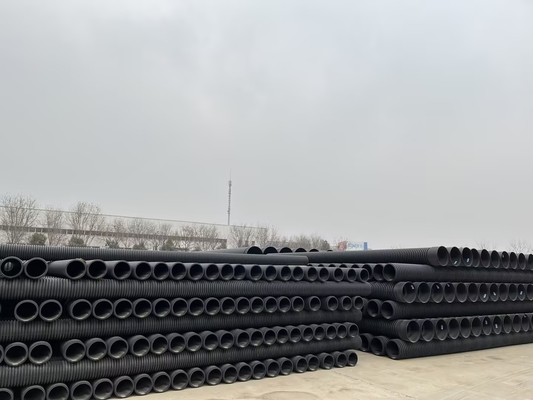 GKBM Greenpy SN2 SN4 HDPE PE Double Wall Corrugated Pipe DN200-DN500