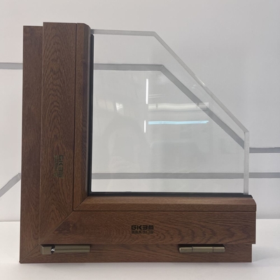 GKBM 90 UPVC Profiles de ventanas pasivas de 3,0 mm de espesor Resistente a los rayos UV