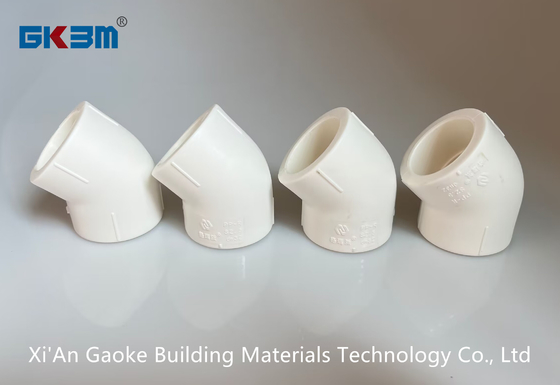 GKBM Greenpy Fittings de tuberías PPR 45 grados Codo, válvula, desvío, articulación, reducción Tee